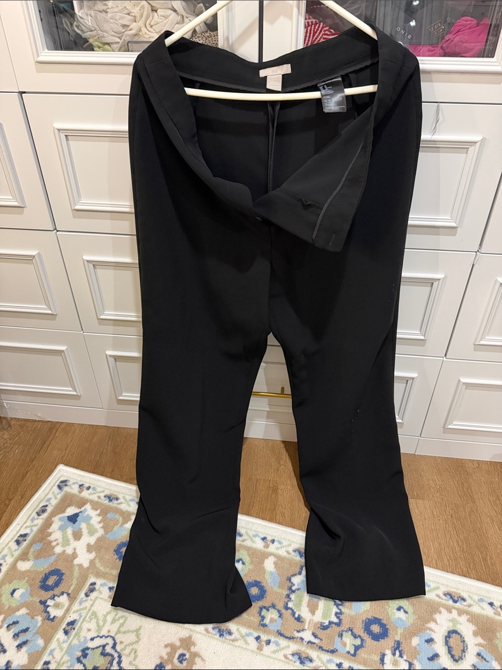 H&M Black Women's Dress Trousers - Wide Leg